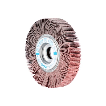 Pferd 6" x 1" Unmounted Flap Wheel - 1" A.H. - Aluminum Oxide - 40 Grit 45600